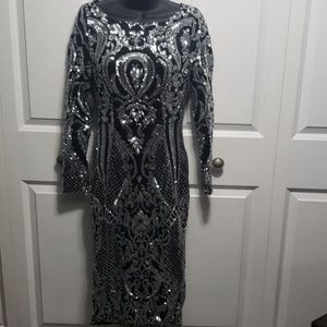 The vintage shop Sequin dress